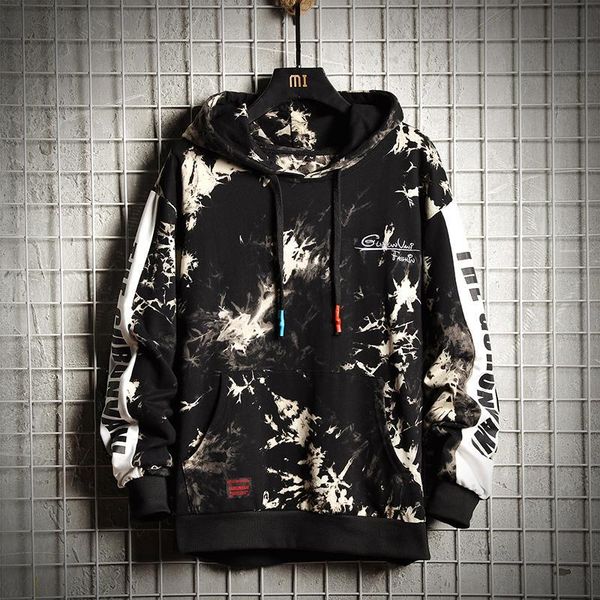 

Men's Hoodies & Sweatshirts Men Pritned Funny Pullover Unisex Arrival Outwear Pockets Coats Stranger DN0Q, Black