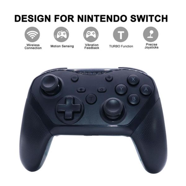 

game controllers & joysticks 2021 wireless vibration gamepad for switch pro with back key console bluetooth support macro programming turbo