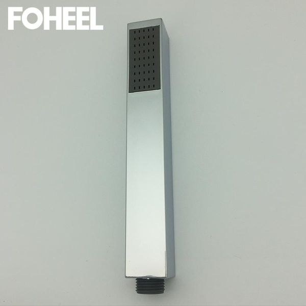 

bathroom shower heads foheel head square water saving high pressure quality chrome handheld