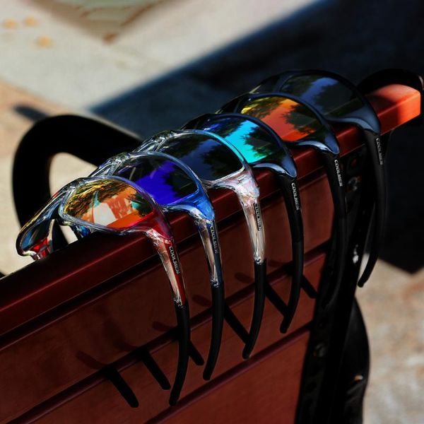

outdoor eyewear coolmen polarized sunglasses men cycling fishing driving glasses classical women road bike goggles