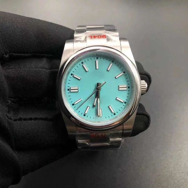 

oyster perpetual watch ew factory 7 colors lovers couples mens womens 36mm 41mm 3235 automatic mechanical stainless steel motion gift wristw, Slivery;golden