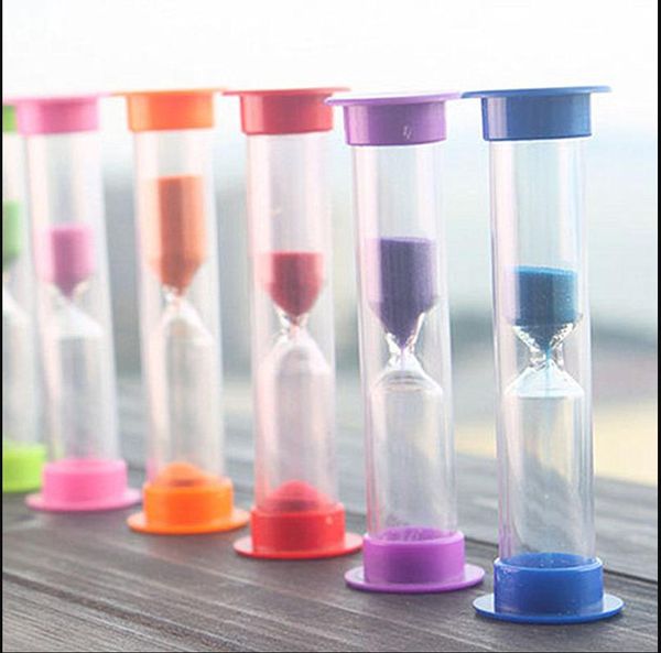 

other clocks & accessories 5 colors 1pcs 2 minutes hourglass children sand timer brush mini creative exquisite small gifts home decoration