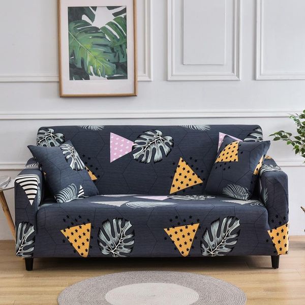 

chair covers mihe colorful geometric 1/2/3/4 seater sofa cover tight wrap all-inclusive sectional elastic seat couch slipcovers