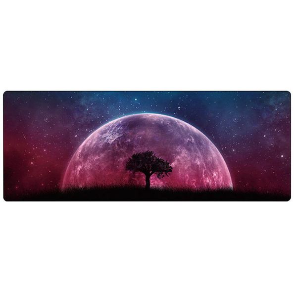 

mouse pads & wrist rests space large size gaming pad anti-slip natural rubber pc computer gamer mousepad desk mat