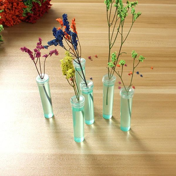 

planters & pots 100pcs plastic floral water tube cap keep fresh rhizome flower nutrition hydroponic container planting