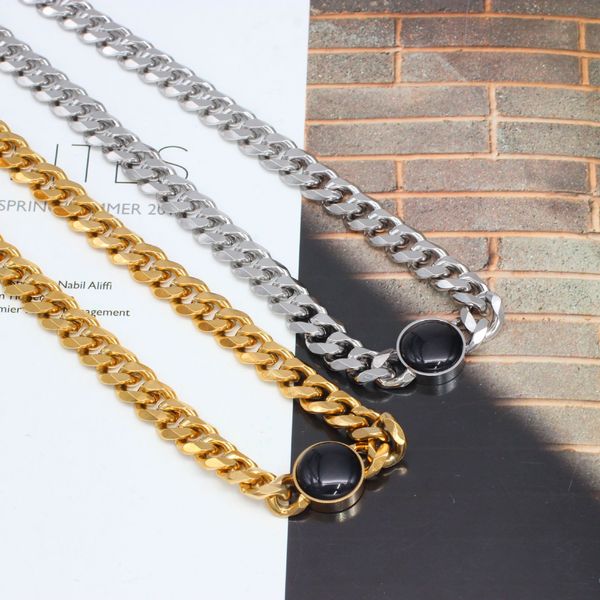 

round bainite titanium steel bracelet, Golden;silver