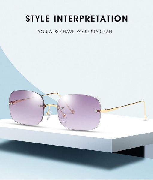 

sunglasses fashion small rectangle women vintage clear candy color eyewear men metal frame sun glasses shades uv400, White;black