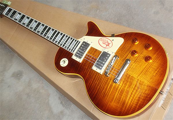 

flyoung lp electric guitar smoked ebony wrapped silk body and neck are made of a piece of wood