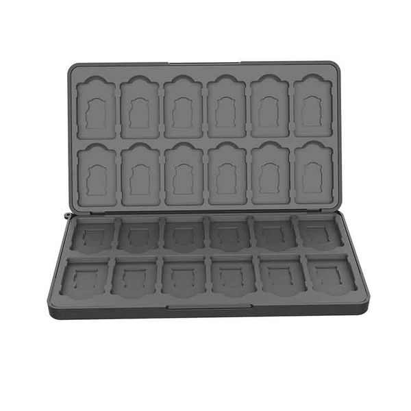 

ps5 ns-switch 24 magnetic card box built-in silicone game card protective shell