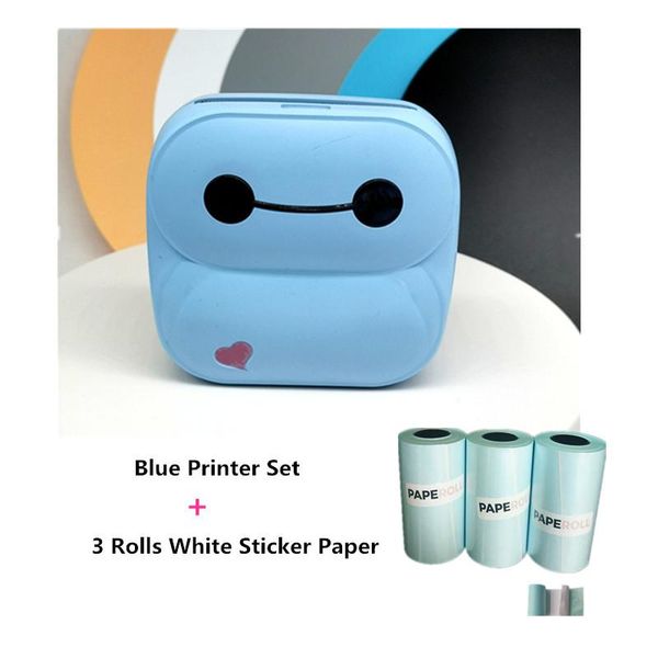 

baypage mini usb pocket po thermal printer bluetooth wireless 3 colors mobile imprimante de fotos #r20 printers
