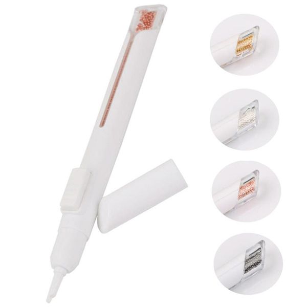 

nail art kits small ball caviar dotting pen steel painting for decoration tips diy manicure tools 0.8/1/1.2mm
