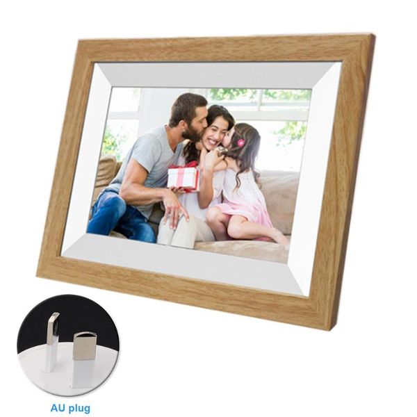 

digital po frames po 10.1inch frame touch screen picture video electronic alarm clock 16gb storage wifi gift 1080p hd display