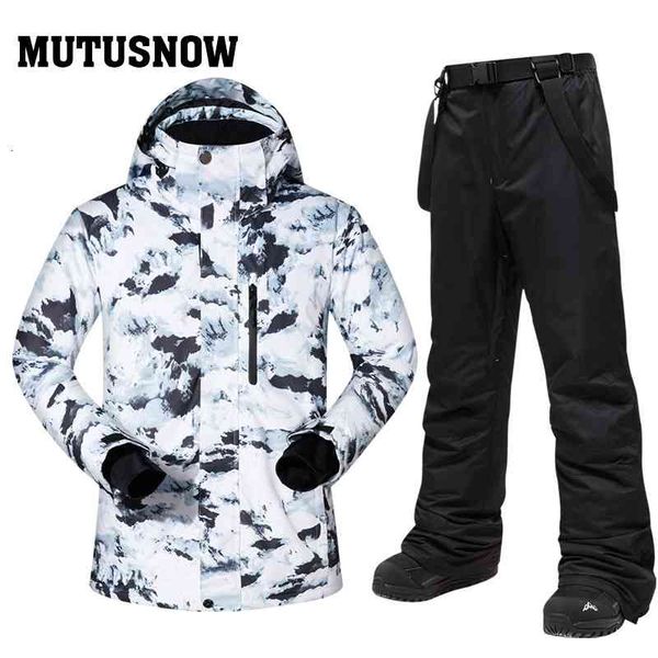 

breathable winter ski suit windproof waterproof warm padded snowboarding set ing jacket and snow pants
