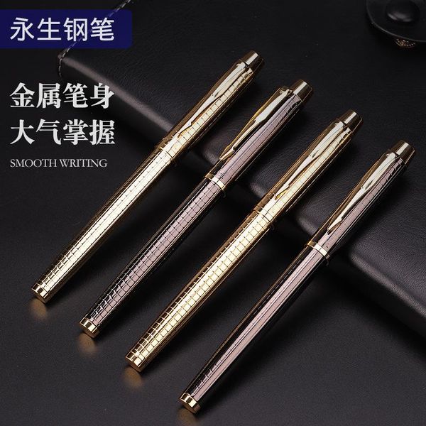 

fountain pens 1pcs shiny plaid pen orbs 2 color optional business gift office