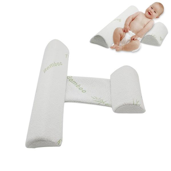 

pillow slow rebound memory foam baby bamboo fiber anti roll side