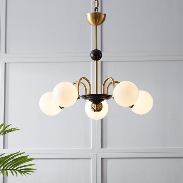 

chandeliers classic chandelier lighting living room nordic glass ball light gold/chrome lustre quarto luxury big