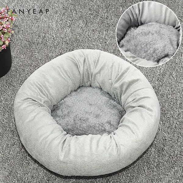 

cat beds & furniture cats nest soft long pluche pets household portable dog mat sleeping bag