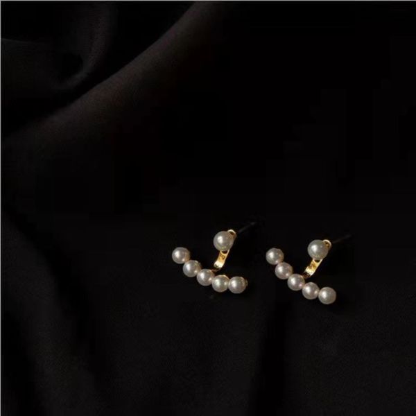 

autumn unique pearl earrings temperament advanced sense