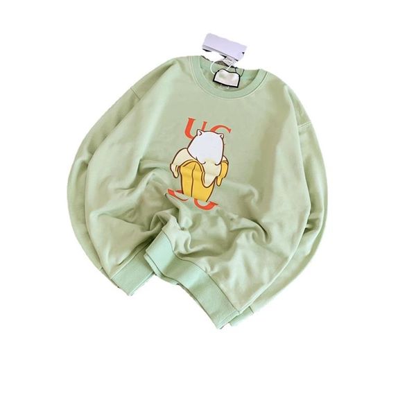 

women's hoodies & sweatshirts fashion men women pullovers one bananya cartoon casual streetwear harajuku sweatshirt, Black