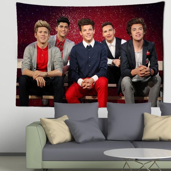 

tapestries portrait tapestry wall hanging customizable printing bohemian hippie tapiz living room bedroom home decor