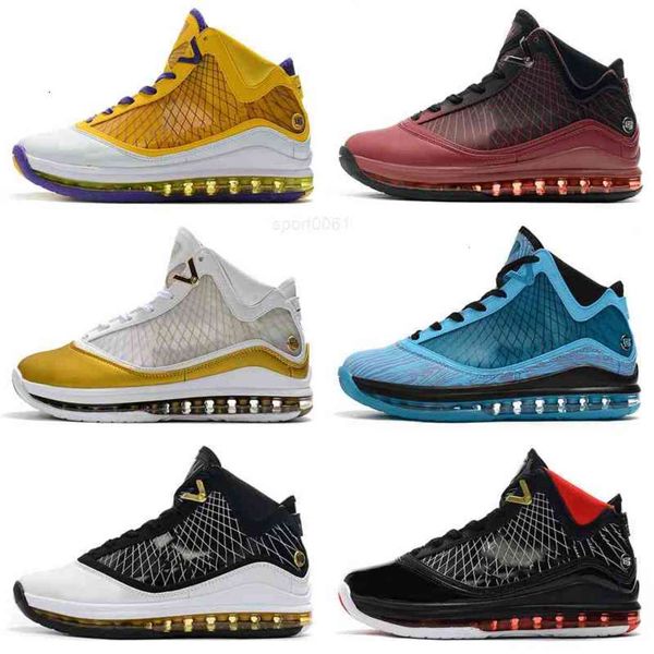 

cushion lebrons 7 kids shoes fresh bred king equalit lightyear lebron sneaker 7s sports trainers, Black