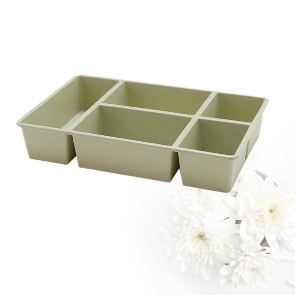 

kitchen storage container lattice drawer type box holder organizer for home (green) bottles & jars