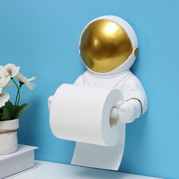 

astronaut resin toilet roll paper rack tube wall hanging tissue holder bathroom accessories holders