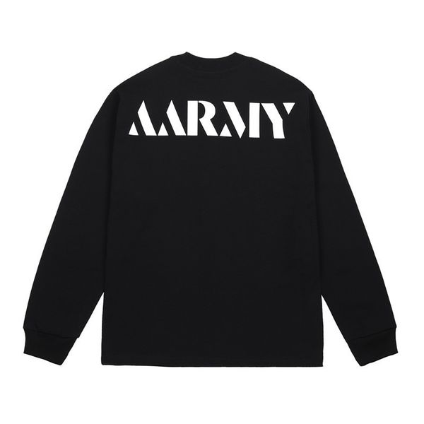 

fashion fleece hoodies gaojiechao brand fog main line co branded limited black letter printed long sleeve t-shirt