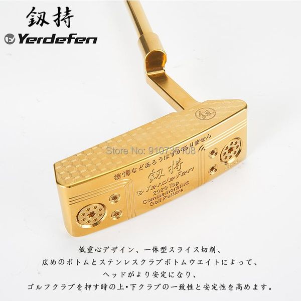 

complete set of clubs official authori yerdefen golf putter head forged carbon steel with full cnc milled brand putters
