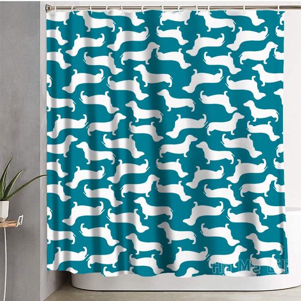 

shower curtains cute puppies curtain waterproof bathroom decor