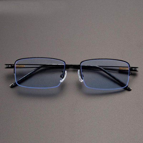 

sunglasses blue glass man natural crystal stone sun glasses woman vintage acetate half frame uv400 anti eye dry, White;black