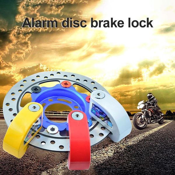 

theft protection motorcycle security lock bicycle disc brake alarm