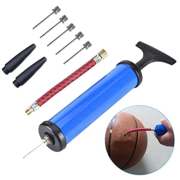 

bike pumps manual air pump inflating tool kit, balloon, football, basketball, inflatable toy tool, needle pump,