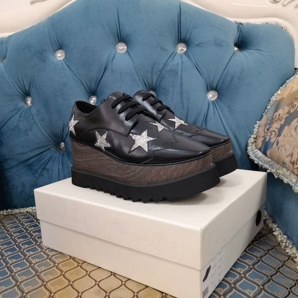 

womens casual shoes slip-on shoes luxury designer shoe business real leather size 35-41 a050, Black