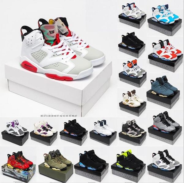 

jumpman 6 mens man basketball shoes unc travis 6s vi high gold hoops british khaki carmine black infrared tech chrome hare trainers mikii