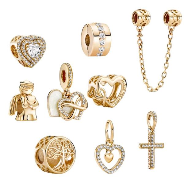 

other original rose & gold moments heart clasp with crystal bracelet fit europe bangle 925 sterling silver charm jewelry
