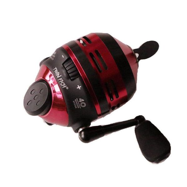 

baitcasting reels tr25 slings fishing reel shooting fish 3+1 bb metal closed wheel outdoor catapult hunting with wrist guard 5#pe line 40m