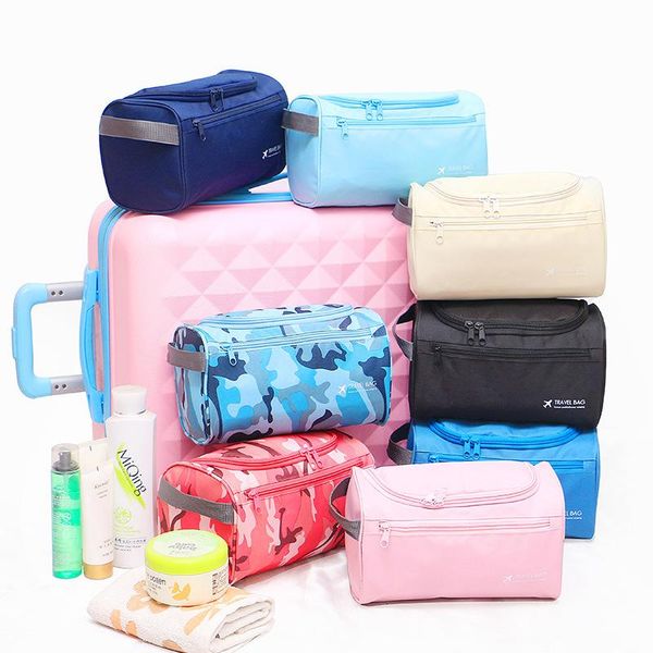 

duffel bags women men large waterproof makeup bag nylon travel cosmetic organizer case necessaries make up wash toiletry for