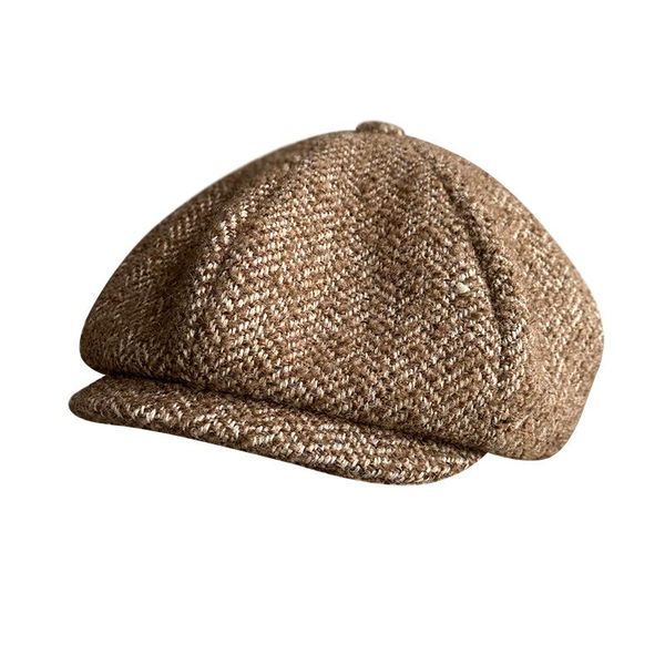 

berets men's brand caps wool sboy woman herringbone flat woolen driving hats vintage inspired hat winter gatsby blm374, Blue;gray