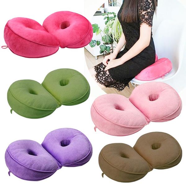 

cushion/decorative pillow travel seat cushion lift hips up coccyx orthopedic u massage chair pad car office drop