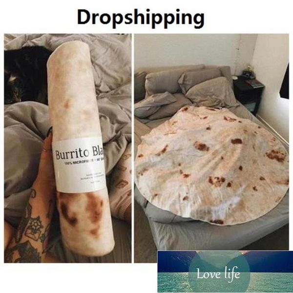 Coperta Tortilla Tappeto con stampa di lettere Tappeto rotondo Burrito Piccolo tappeto per ufficio Casa Campeggio Picnic Coperta per esterni Dropship Prezzo di fabbrica design esperto Qualità Ultima