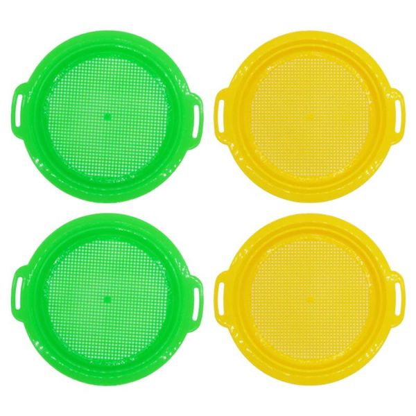 

outdoor eyewear 4pcs sand sieves toys strainer beach kids playing