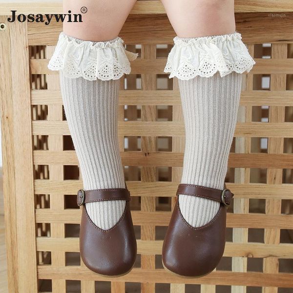 

josaywin baby girl socks princess born for girls kids lace knee high non-slip summer spring skarpetki lolita, Pink;yellow