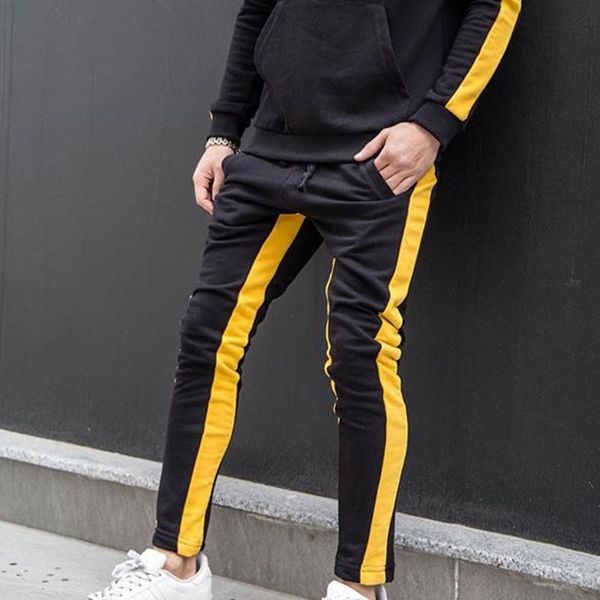 

men's pants men black white hip hop sweatpants trousers for 2021 fashion streetwear joggers causal sportswear