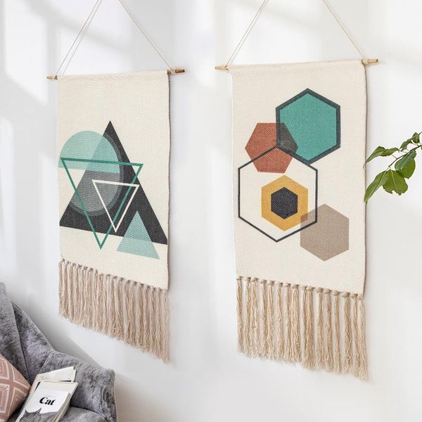 

tapestries wall hanging boho tapestry bedroom landscape macrame mural fabric african yoga blanket bohemian tapiz pared farmhouse decoration