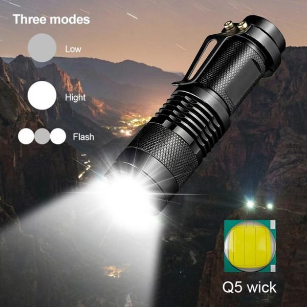 

flashlights torches mini led portable rechargeable 100000 lumens flash light ipx4 waterproof torch bicycle lantern wit