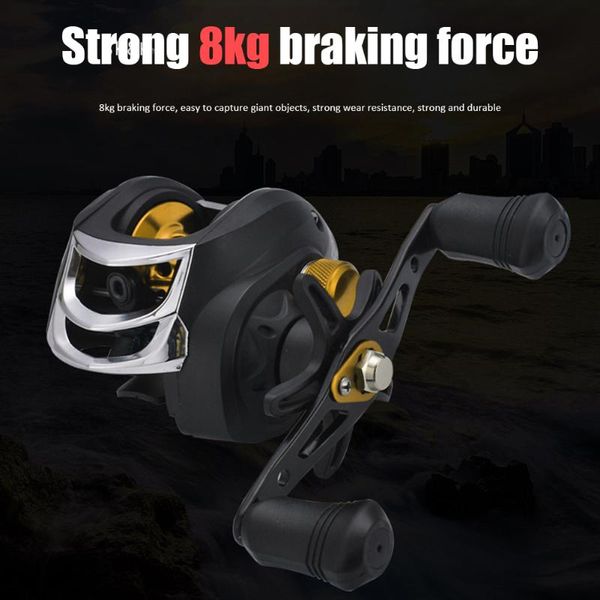 

baitcasting reels fishing reel 7.2:1 high speed ultra light 8kg max drag for ocean saltwater tackle accessories