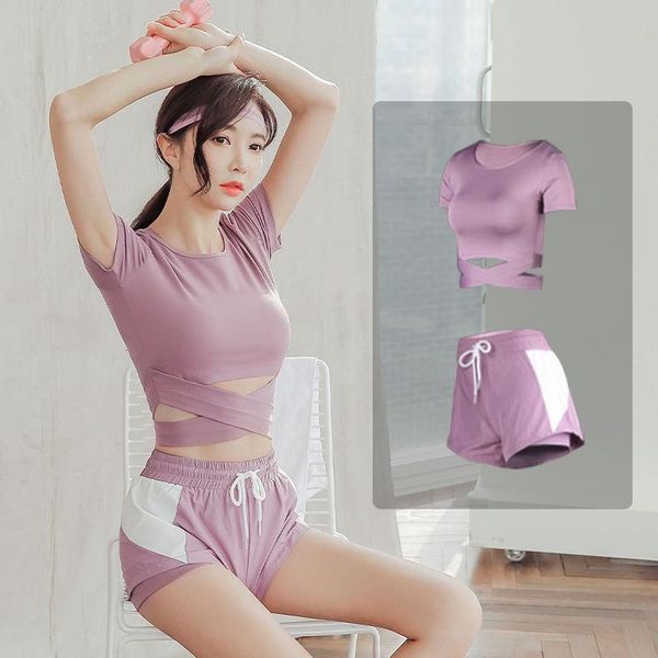 

women's sportswear yoga set fitness gym clothes running tennis shirt and pants leggings jogging workout sport suit outfit
