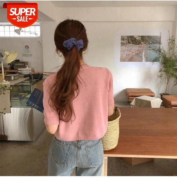 

ins is angry with a short-sleeved sweater, tide-level good-looking, small girl b enters sweet fan and cool body linen material. #0g7p, Black