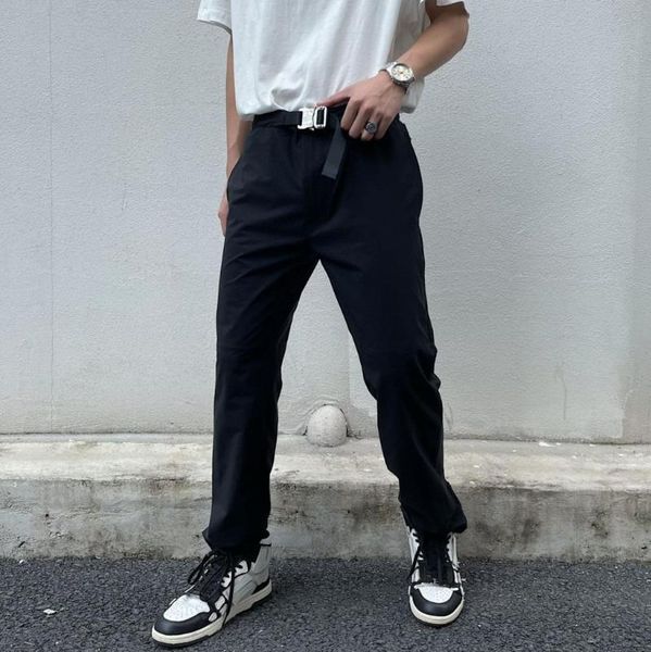 

men's pants kw1804 fashion men's 2021 runway luxury european design party style clothing, Black